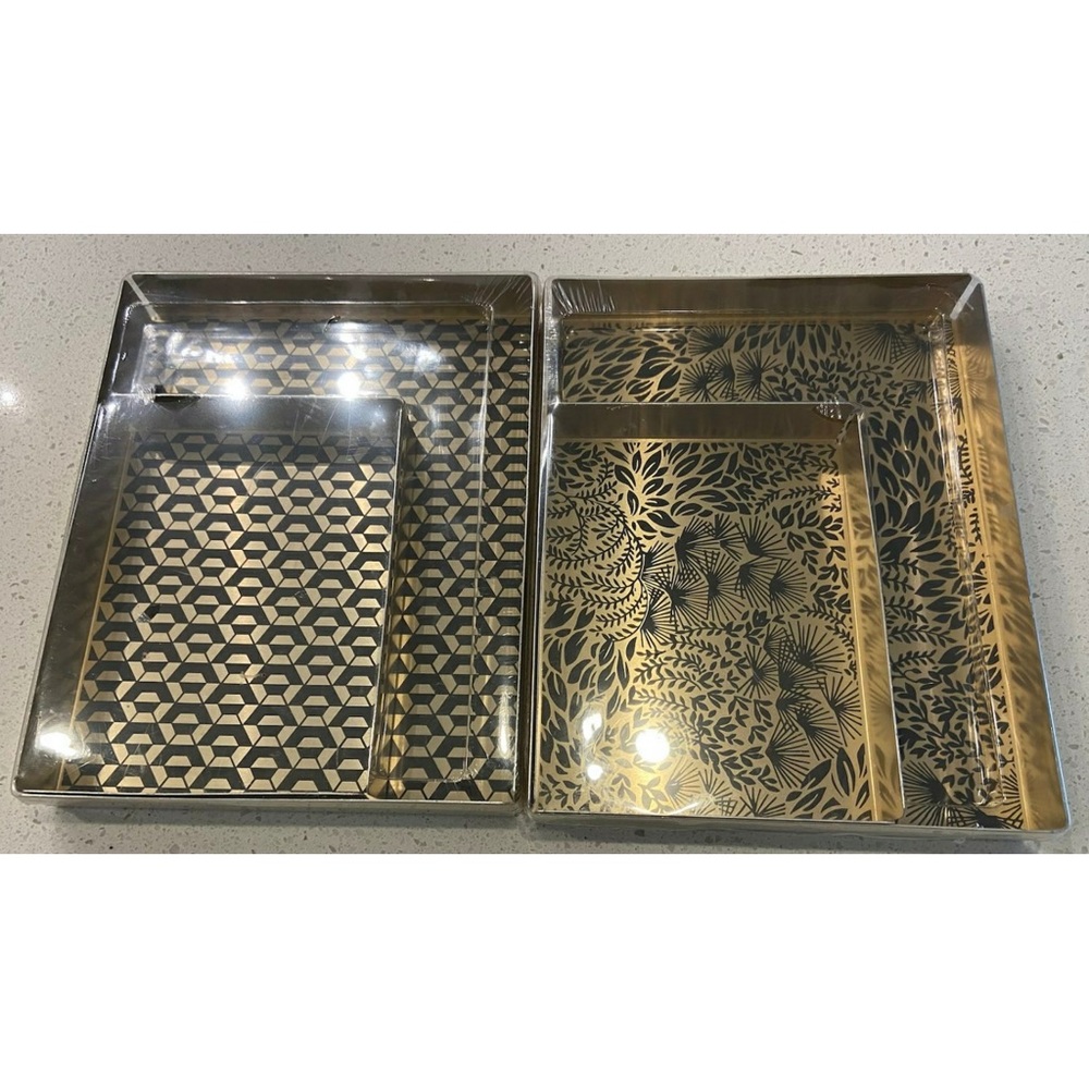 Aluminum Desk Tray (2 pack) by Dwell Studio
